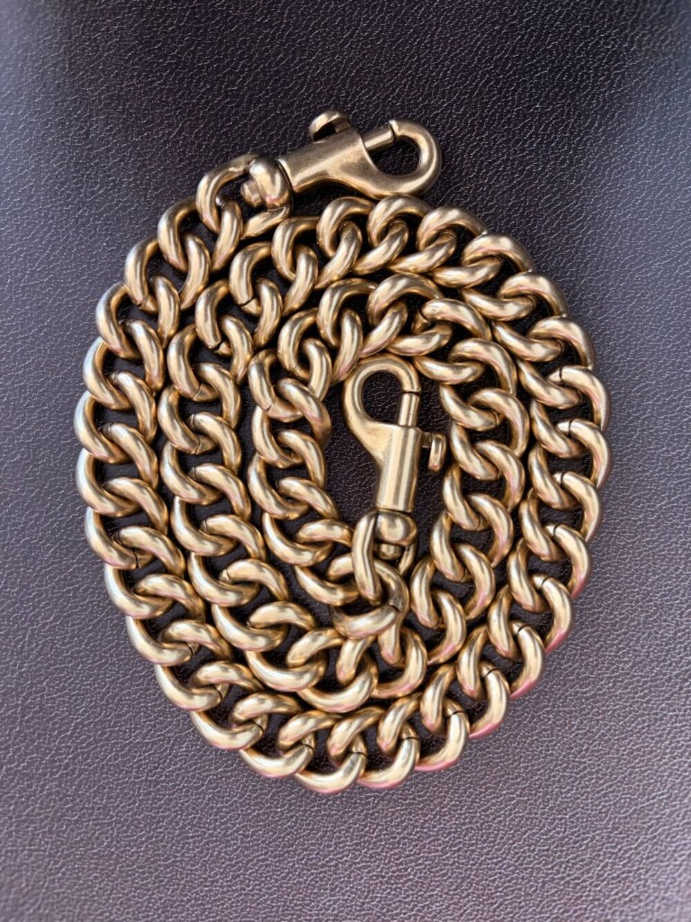 Chunky Gold Tone Transformer Chain Necklace / Bracelet